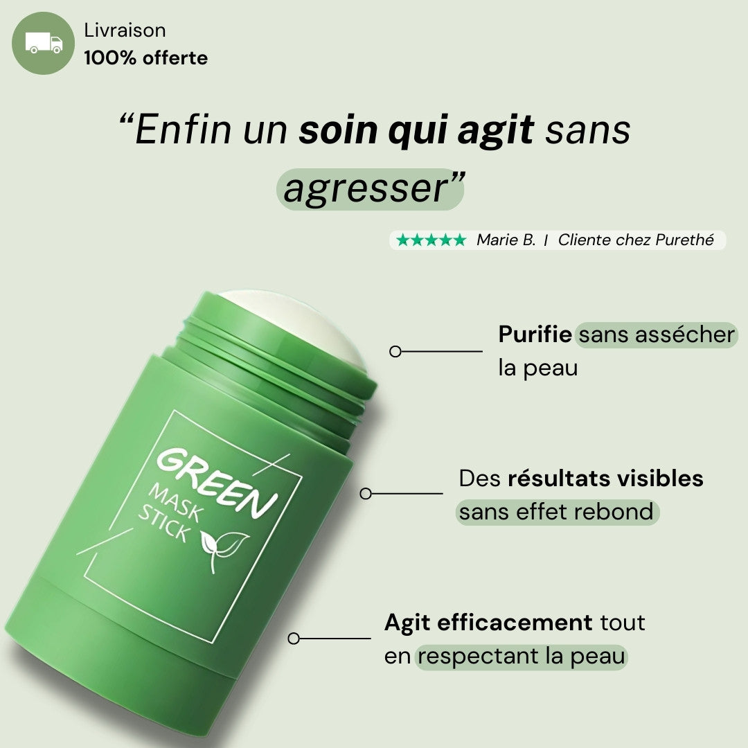 Masque purifiant au thé vert